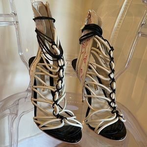 Sophia Webster Rose Wrap Up Heels
